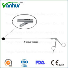 Instrumentos de endoscopia transforaminal lombar Pinças de núcleo ascendentes